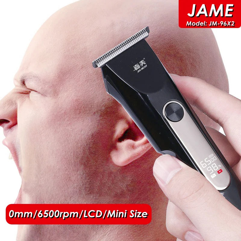 Clipper Profissional Sem Fio com Display LCD e Lâmina 0mm