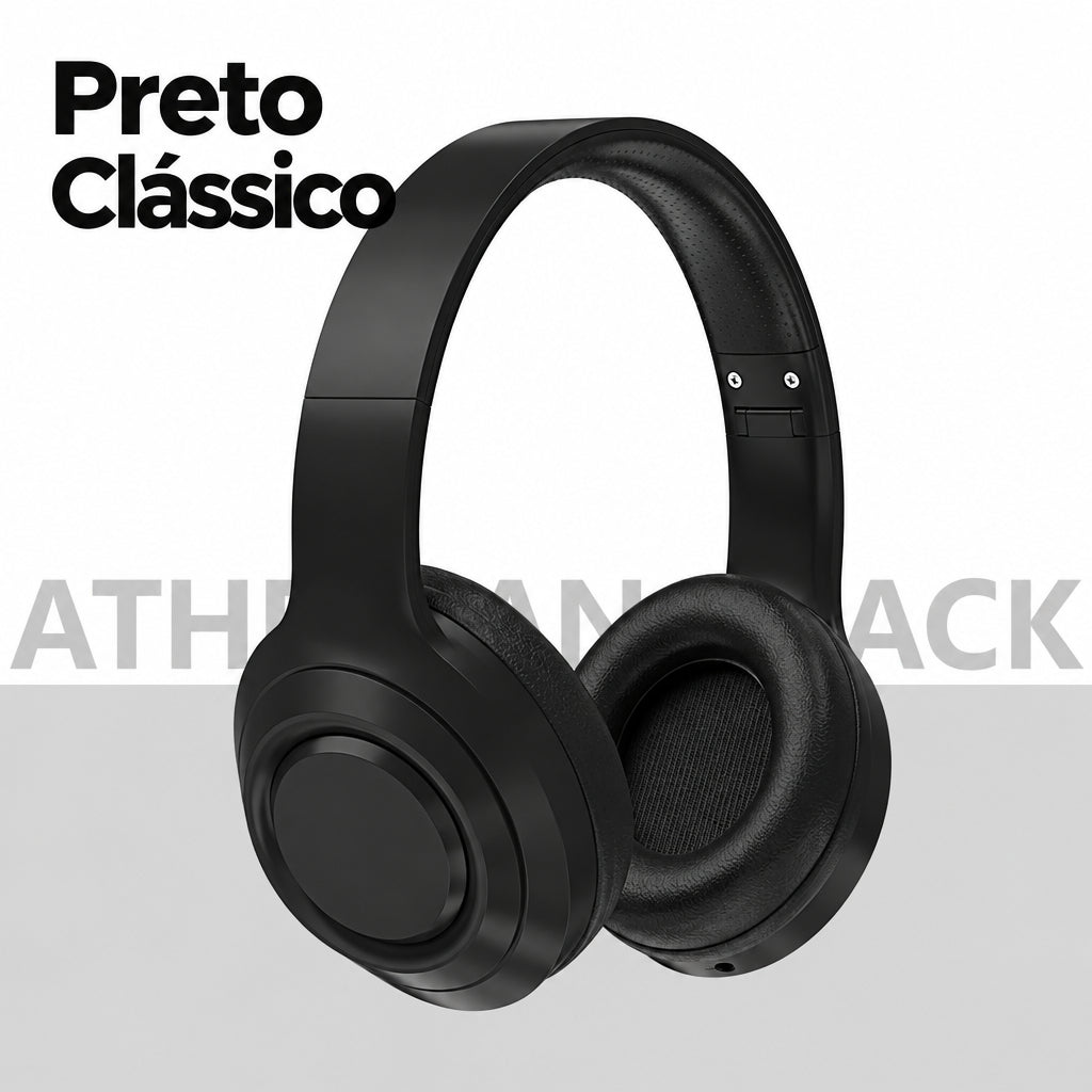 Fone Bluetooth DR58 com Cancelamento de Ruído Ativo