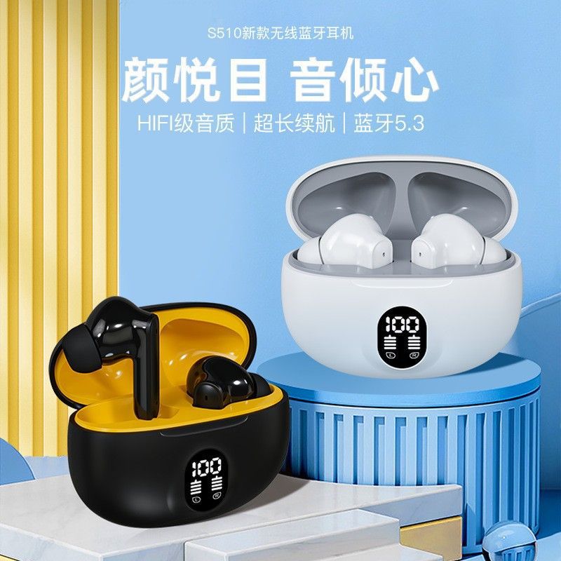 Fone TWS 895B Sem Fio — Bluetooth In-Ear Gamer com Baixa Latência