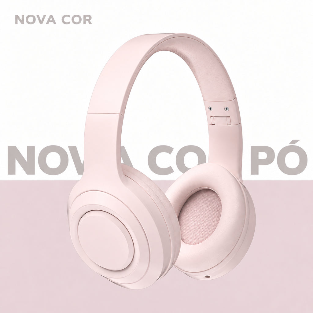 Fone Bluetooth DR58 com Cancelamento de Ruído Ativo