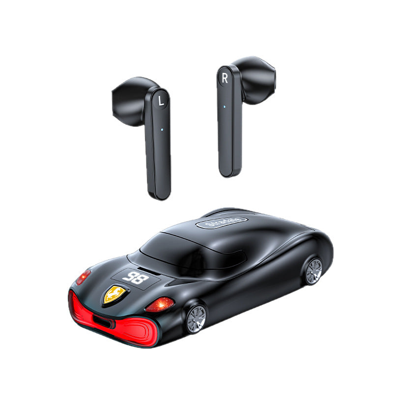 Fone TWS L24 Sem Fio — Bluetooth Esportivo Design Carro com Baixa Latência