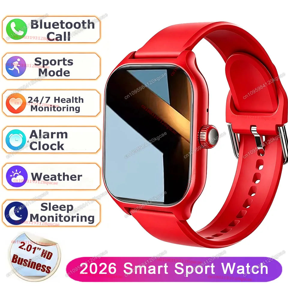 Smartwatch Ola Esporte 2.01'' AMOLED com GPS e Chamadas Bluetooth