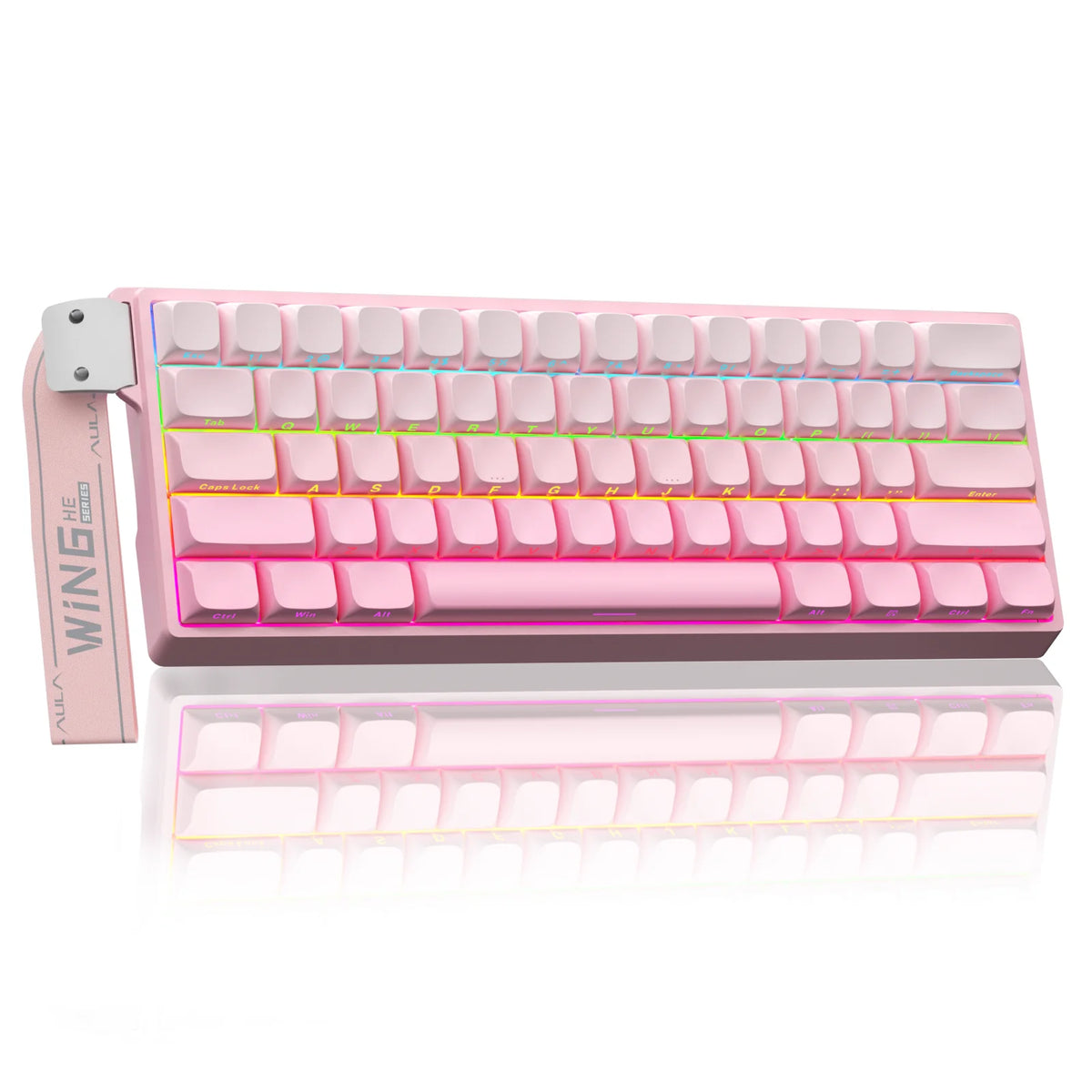 Teclado Gamer AULA WIN60 HE Pro MAX — Hall Effect Magnético 8000Hz Hot-Swap