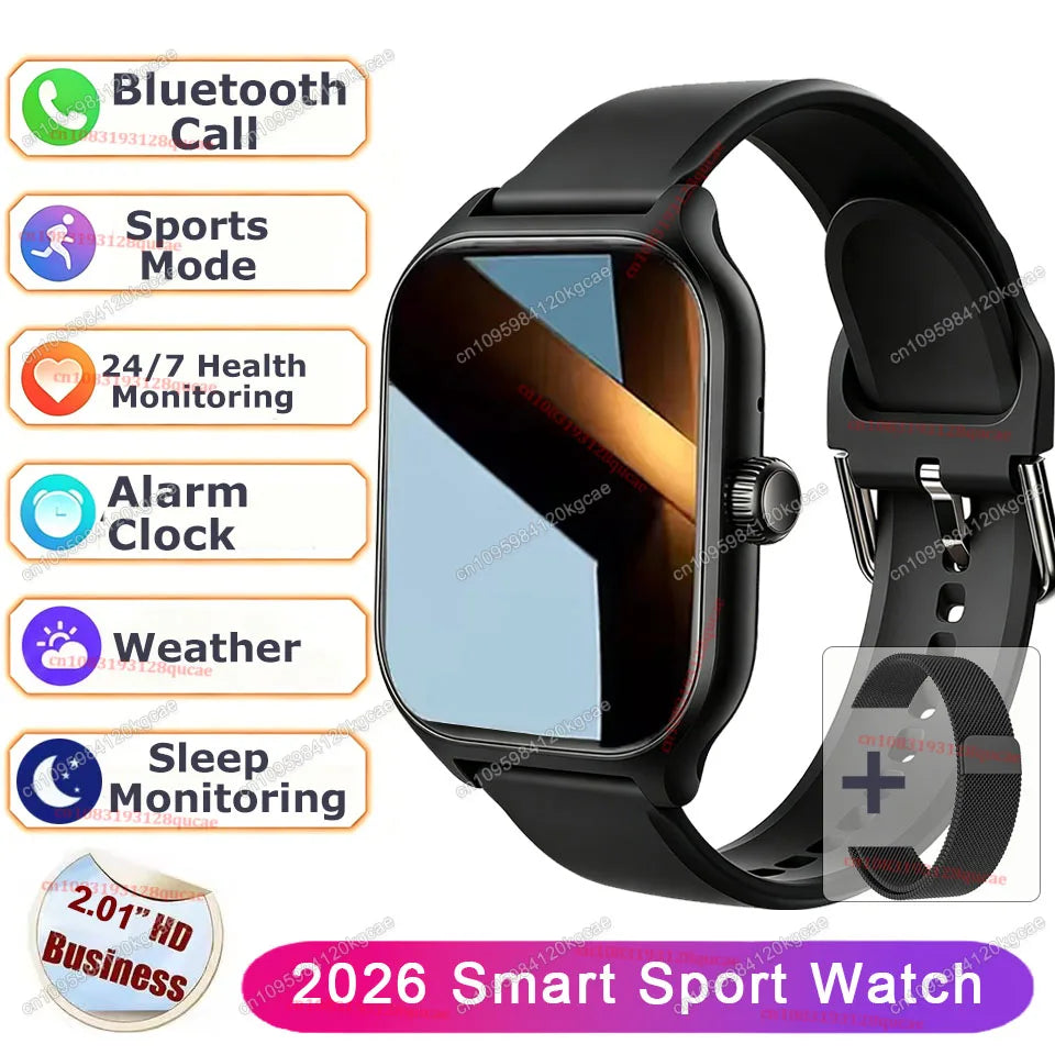 Smartwatch Ola Esporte 2.01'' AMOLED com GPS e Chamadas Bluetooth — vista lateral (imagem 10 de 14)