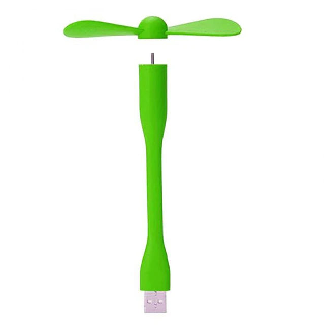 Mini Ventilador USB Portátil Flexível