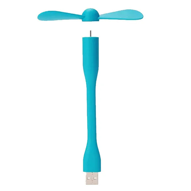 Mini Ventilador USB Portátil Flexível