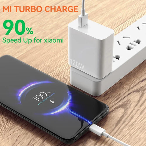 Cabo USB-C 6A Original Xiaomi Turbo Charge 1m / 1,8m