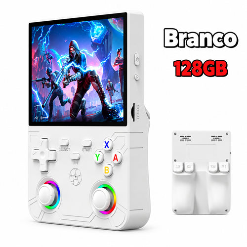 Console Portátil Retrô R36 Ultra X – Wi-Fi, Tela IPS 4.5", +40.000 Jogos