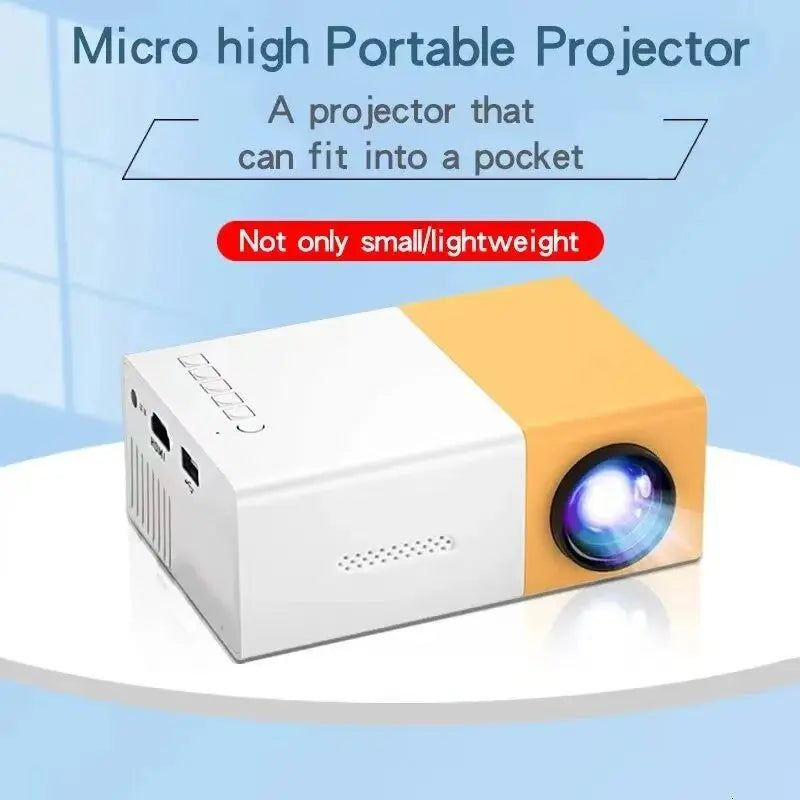 Projetor Portátil FOCABO YG300 Mini LCD
