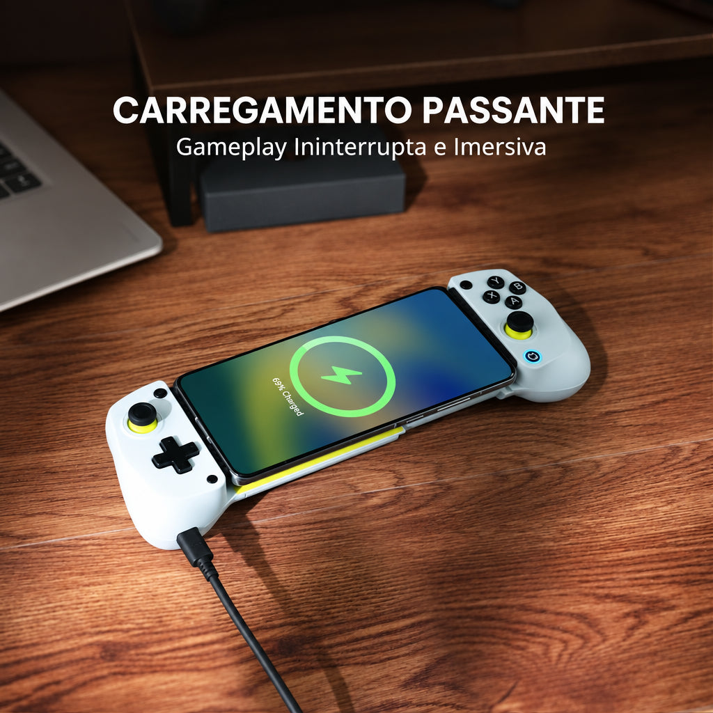 Controle GameSir X5 Lite para Celular — Hall Effect, Suporte Android e iPhone