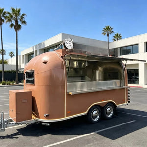 Food Truck Trailer Completo — Aço Inox, Certificado DOT/CE, 1 Ano de Garantia