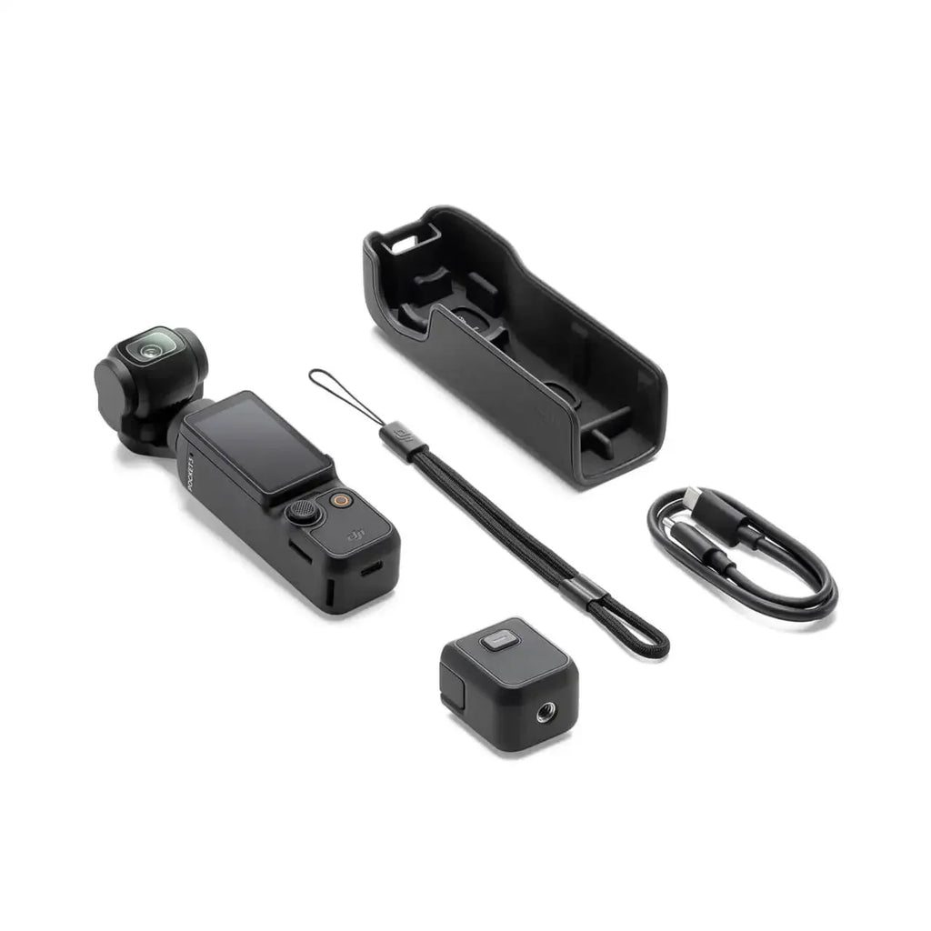 Câmera Gimbal DJI Osmo Pocket 3 4K com Estabilização de 3 Eixos