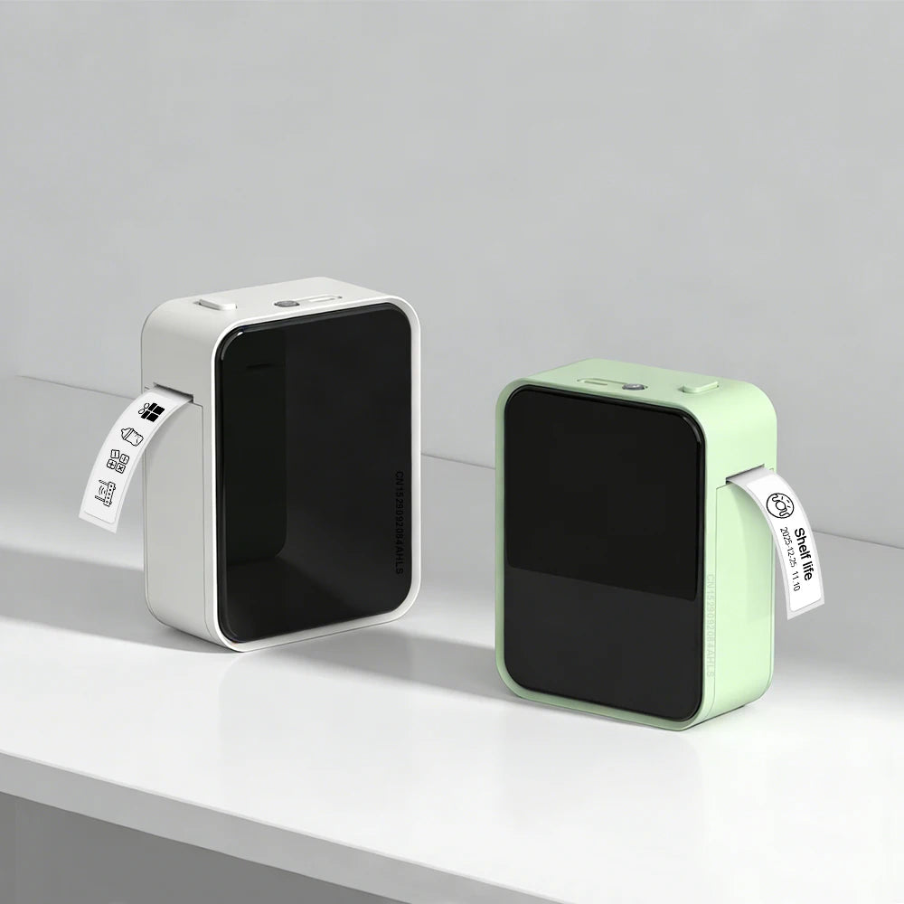 Mini Impressora de Etiquetas Marklife P15 — Bluetooth Sem Tinta para Celular