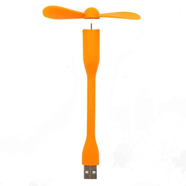 Mini Ventilador USB Portátil Flexível