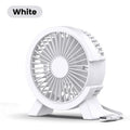 Mini Ventilador de Mesa USB Silencioso