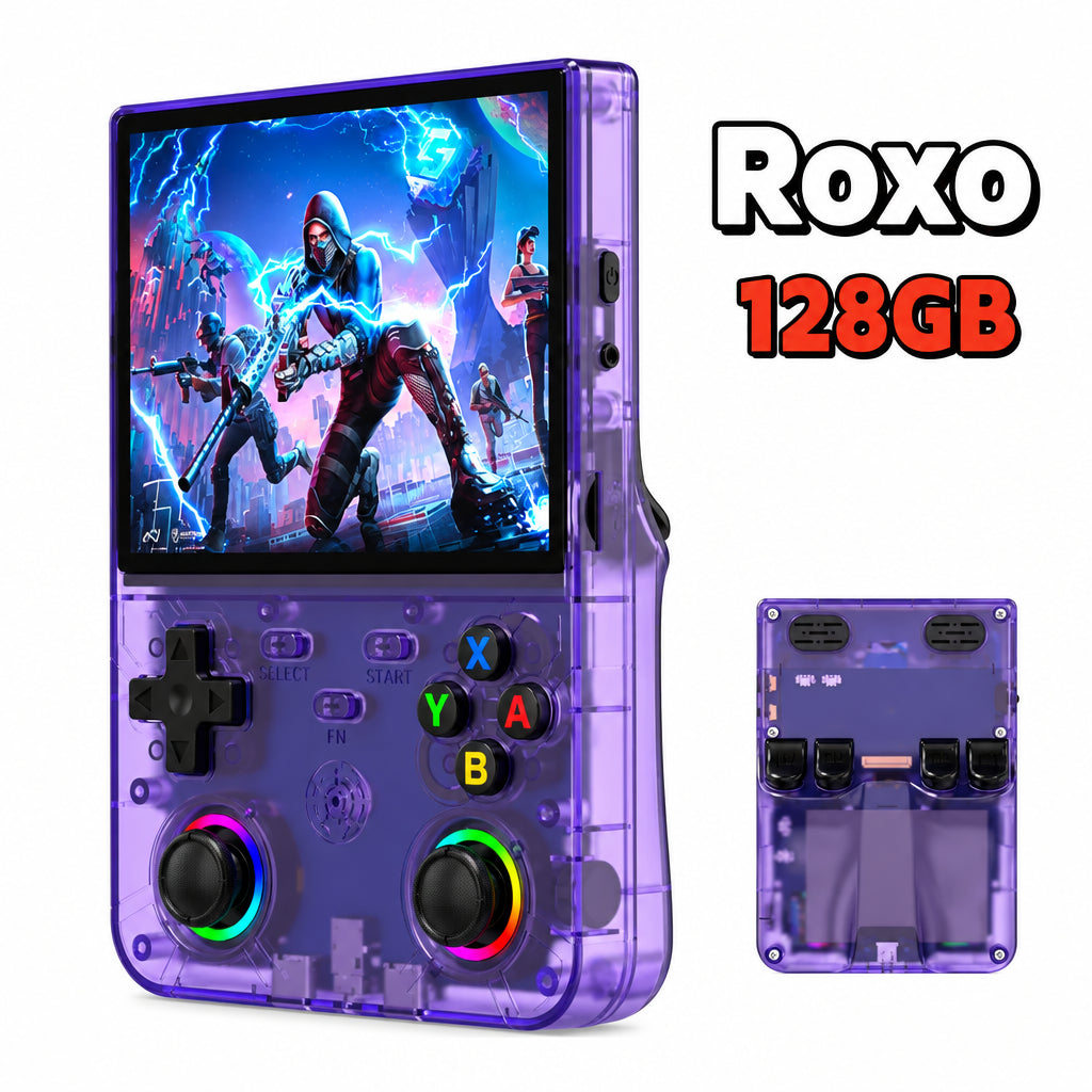 Console Portátil Retrô R36 Ultra X – Wi-Fi, Tela IPS 4.5", +40.000 Jogos