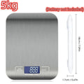 Balança Digital de Cozinha 5 kg ou 10 kg — Precisão de 1 g e Plataforma Inox