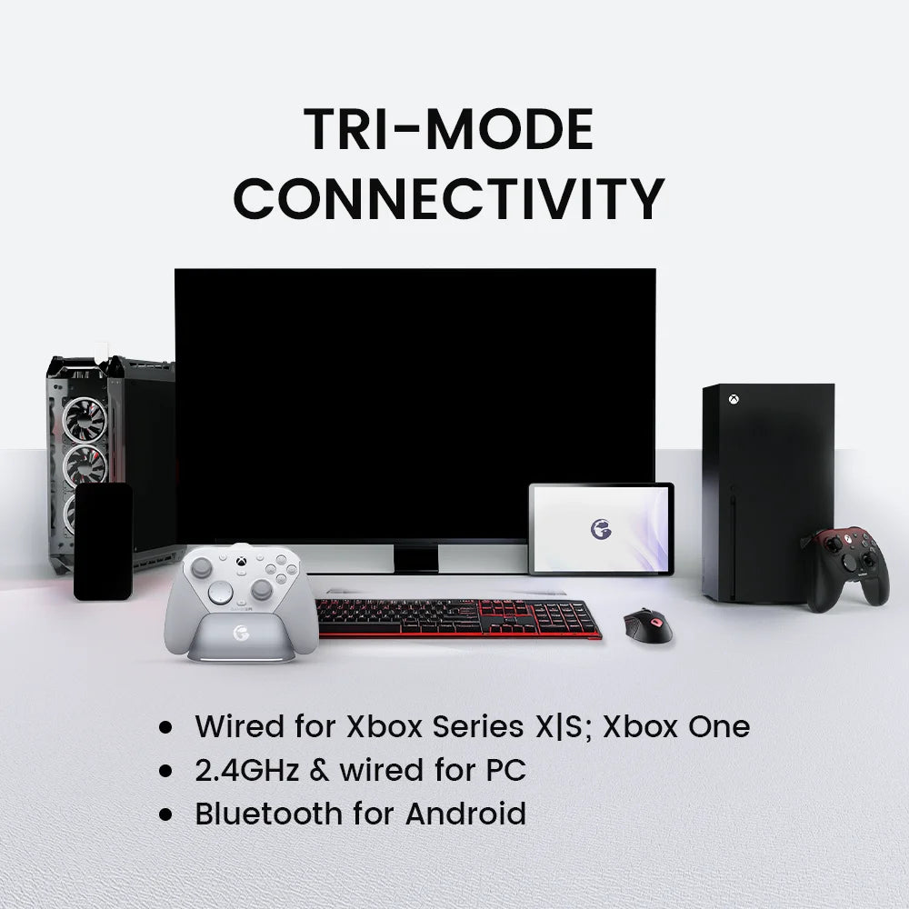 Controle GameSir G7 Pro para Xbox — Hall Effect, Giroscópio 6 Eixos e 1000Hz
