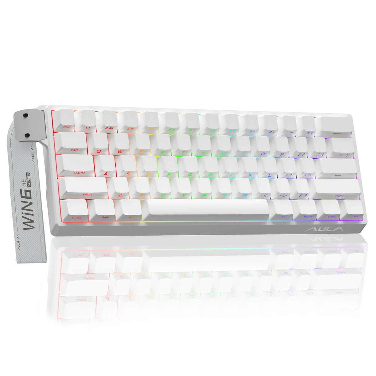 Teclado Gamer AULA WIN60 HE Pro MAX — Hall Effect Magnético 8000Hz Hot-Swap