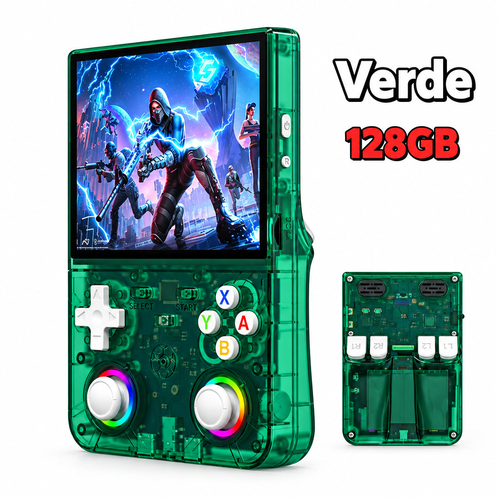 Console Portátil Retrô R36 Ultra X – Wi-Fi, Tela IPS 4.5", +40.000 Jogos