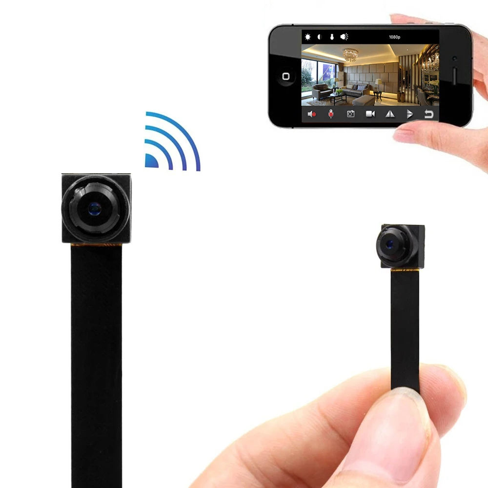 Mini Câmera Wi-Fi Portátil 1080P com Detecção de Movimento