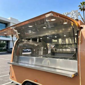 Food Truck Trailer Completo — Aço Inox, Certificado DOT/CE, 1 Ano de Garantia