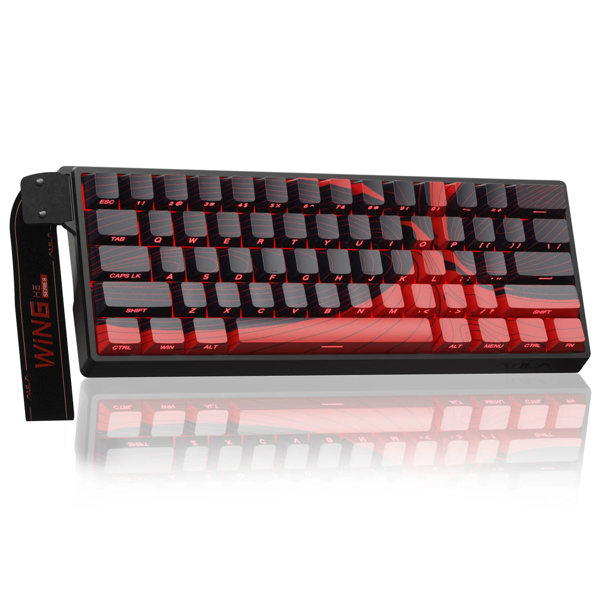 Teclado Gamer AULA WIN60 HE Pro MAX — Hall Effect Magnético 8000Hz Hot-Swap