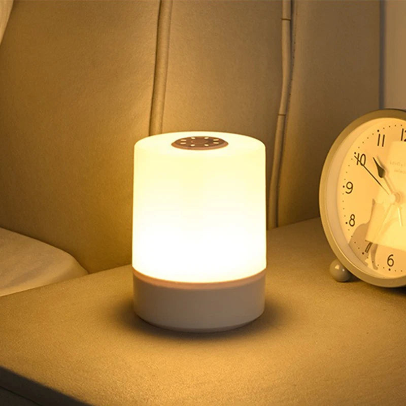 Luminária LED de Mesa Recarregável com Dimmer