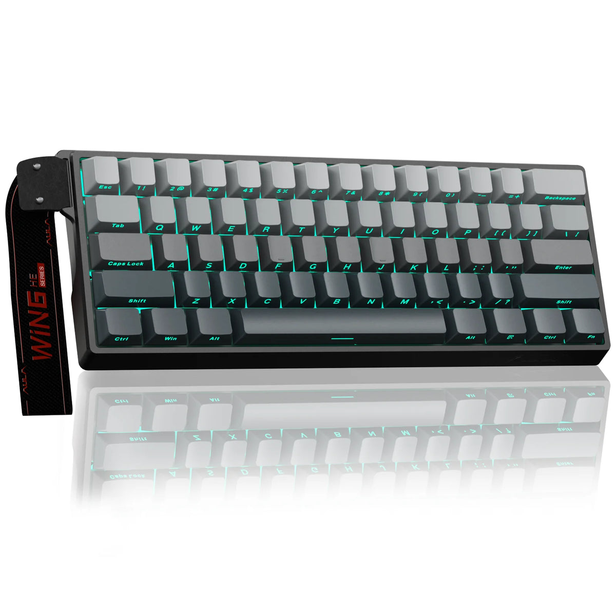 Teclado Gamer AULA WIN60 HE Pro MAX — Hall Effect Magnético 8000Hz Hot-Swap