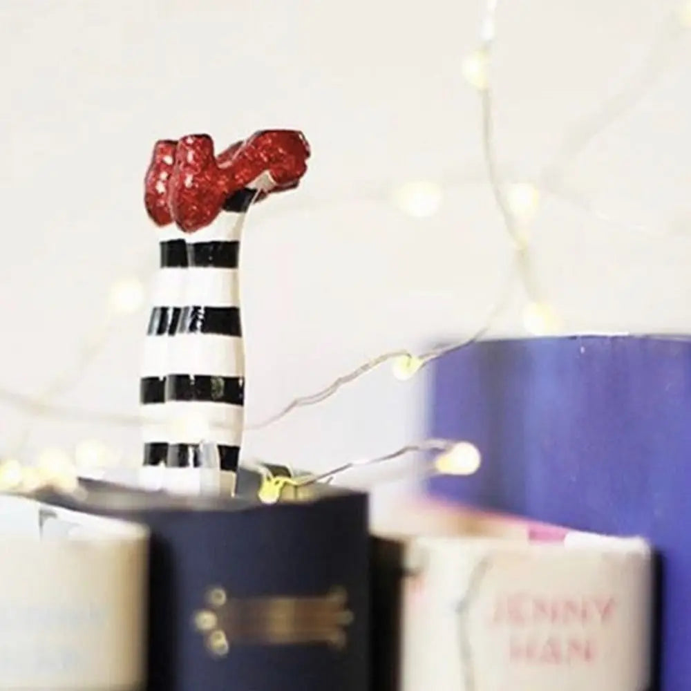 Marcador de Livro 3D Artesanal — Salto Alto Estiloso