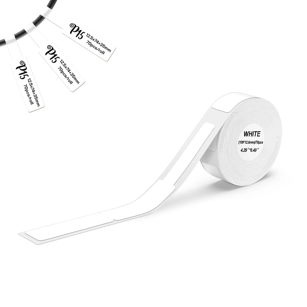 Mini Impressora de Etiquetas Marklife P15 — Bluetooth Sem Tinta para Celular