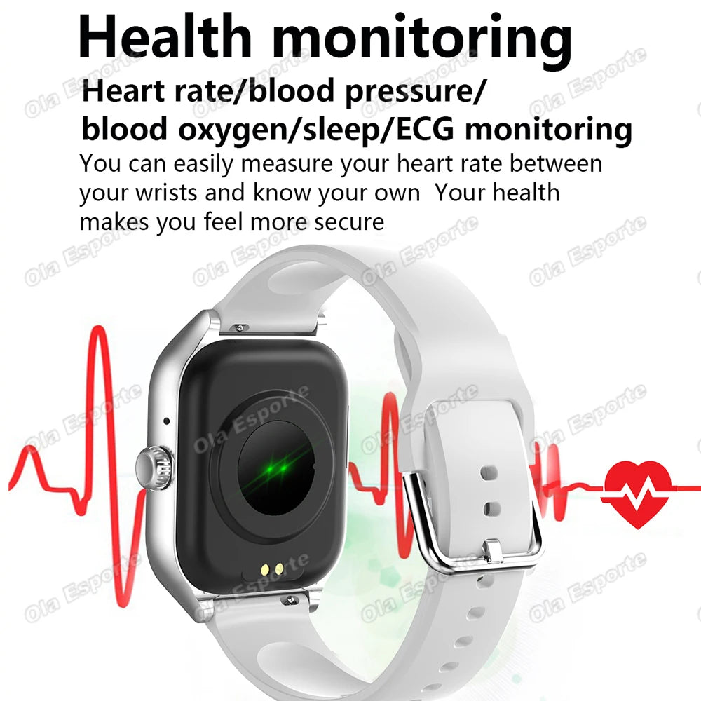 Smartwatch Ola Esporte 2.01'' AMOLED com GPS e Chamadas Bluetooth