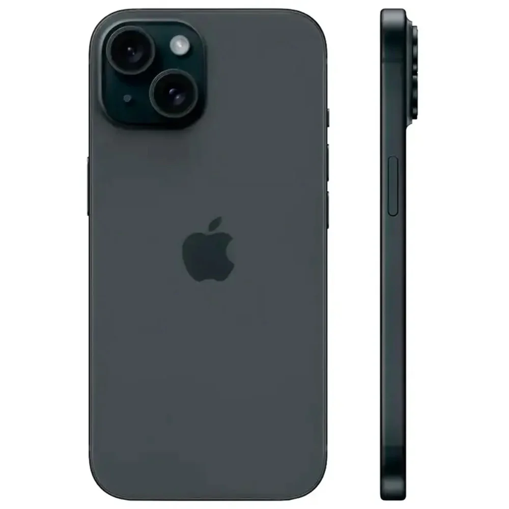 iPhone 15 - Preto traseira e lateral