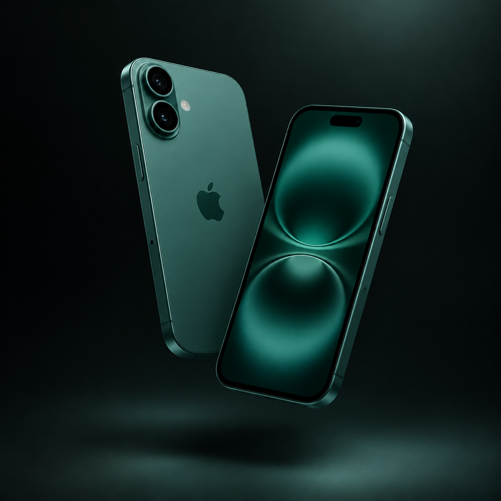 iPhone 16 - Verde criativo