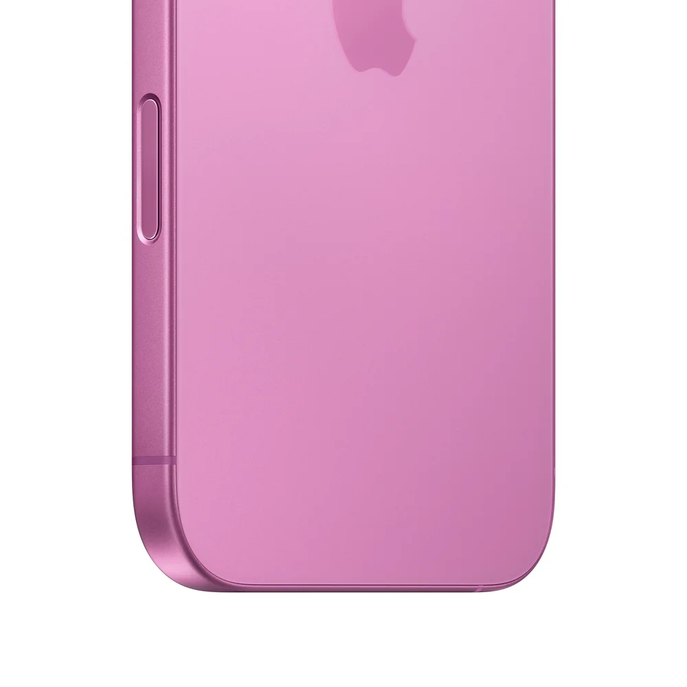 iPhone 16 - Rosa detalhe traseira