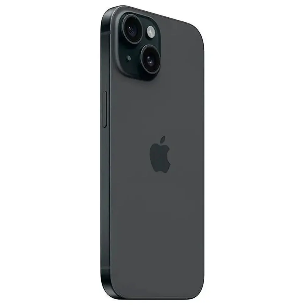 iPhone 15 - Preto ângulo lateral