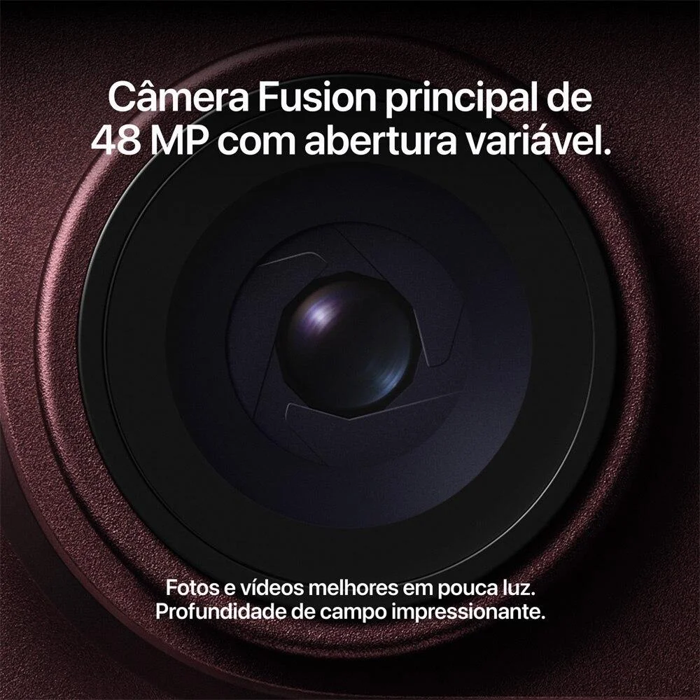 iPhone 18 Pro Max - Câmera Fusion 48 MP