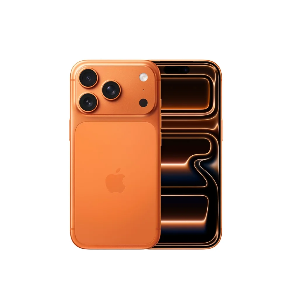 iPhone 17 Pro - Laranja frente e verso