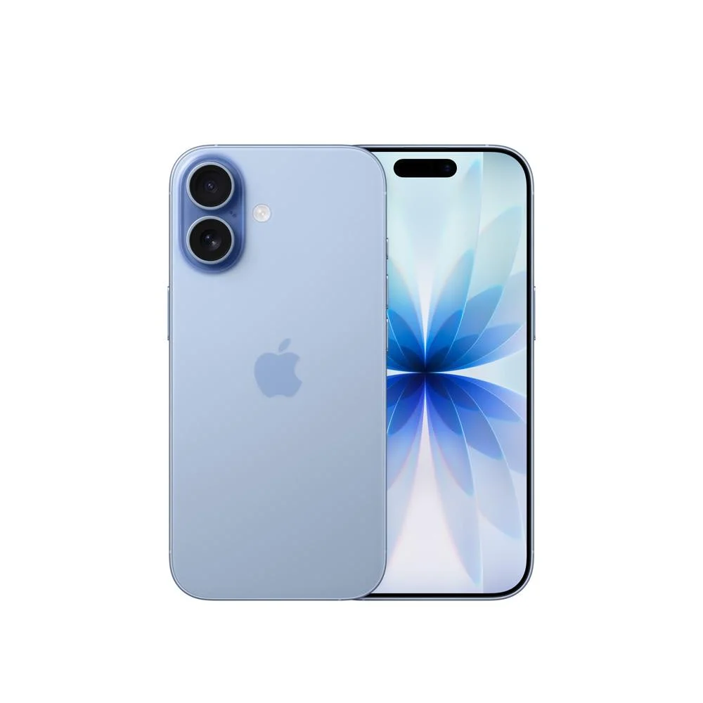 iPhone 17 - Azul frente e verso