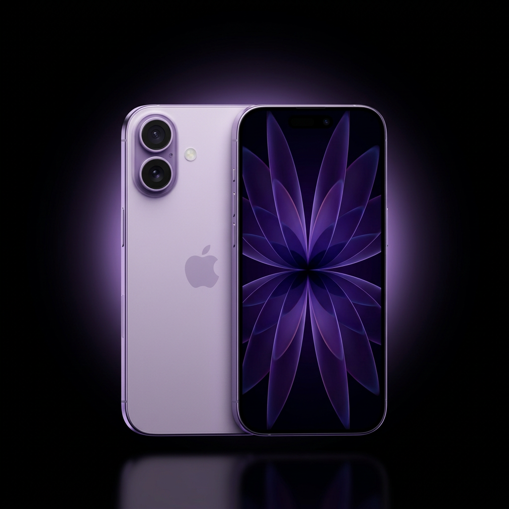 iPhone 17 - Roxo criativo