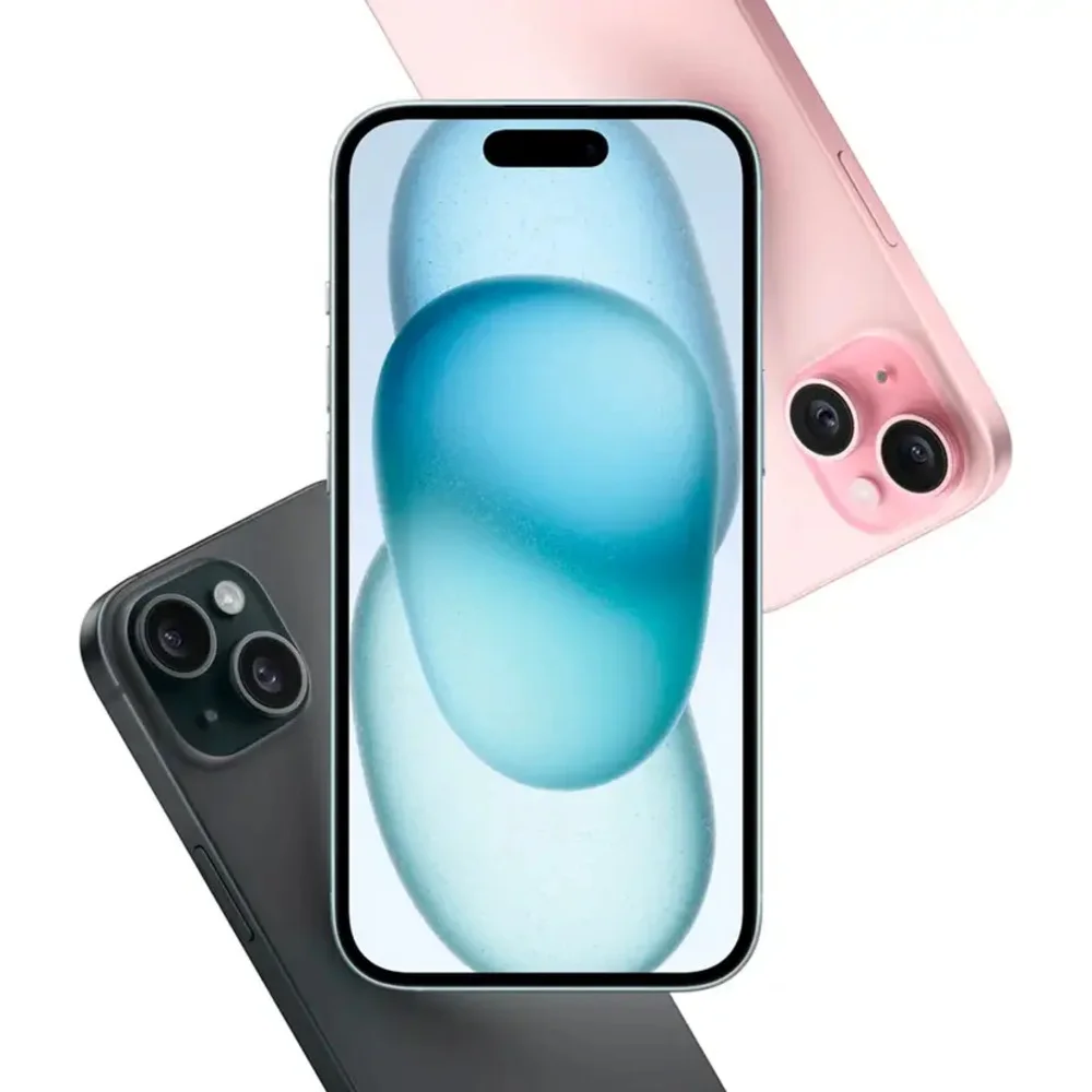 iPhone 15 - Família de cores