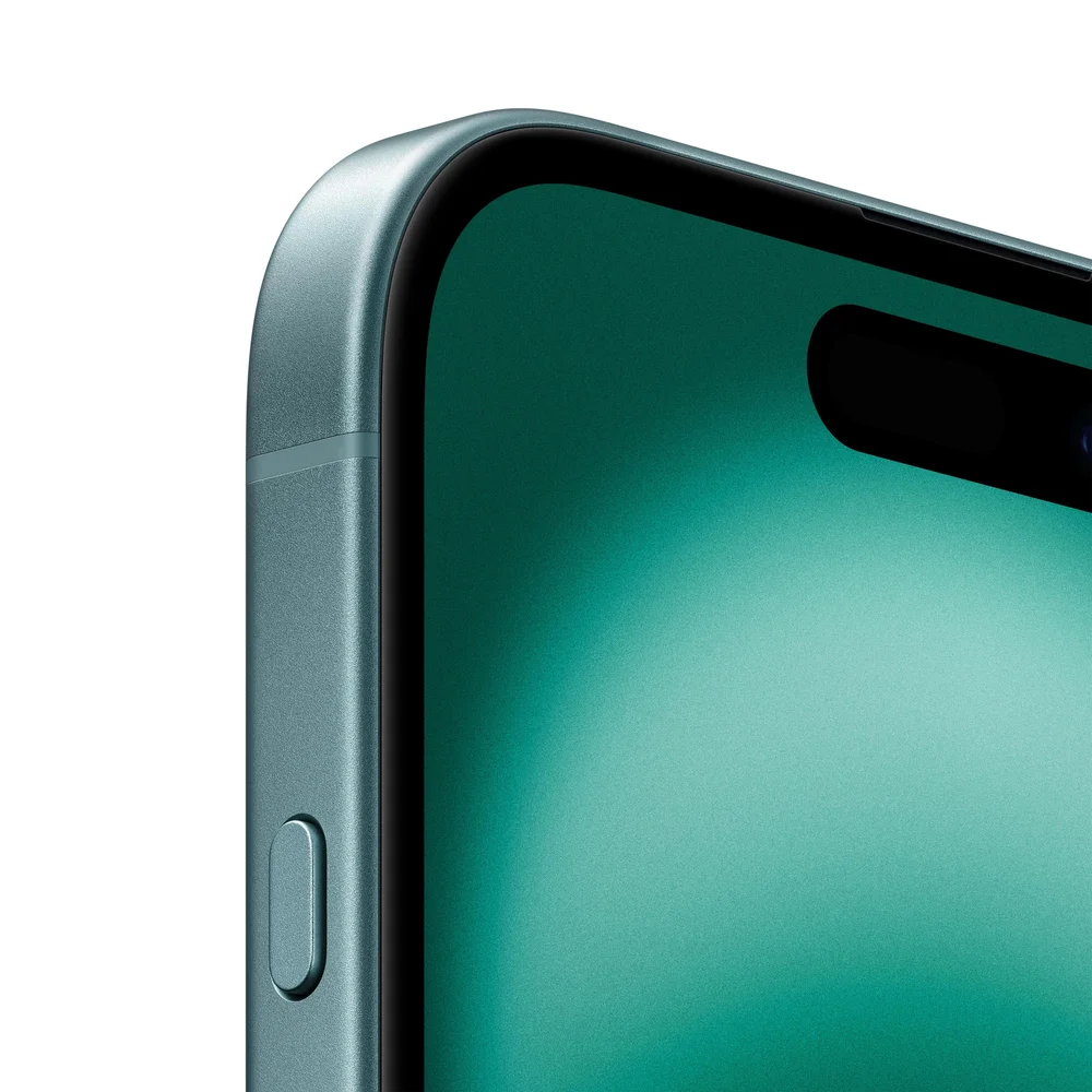 iPhone 16 - Verde detalhe canto