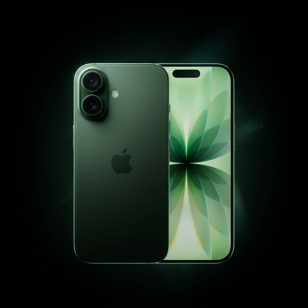 iPhone 17 - Verde criativo